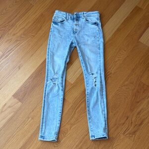 DL1961 Light Blue Chloe Skinny Jeans